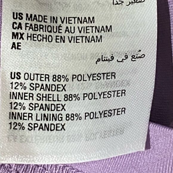 ID Ideology Women Purple Sleeveless Solid Performance Athletic Dress… - Picture 5 of 10